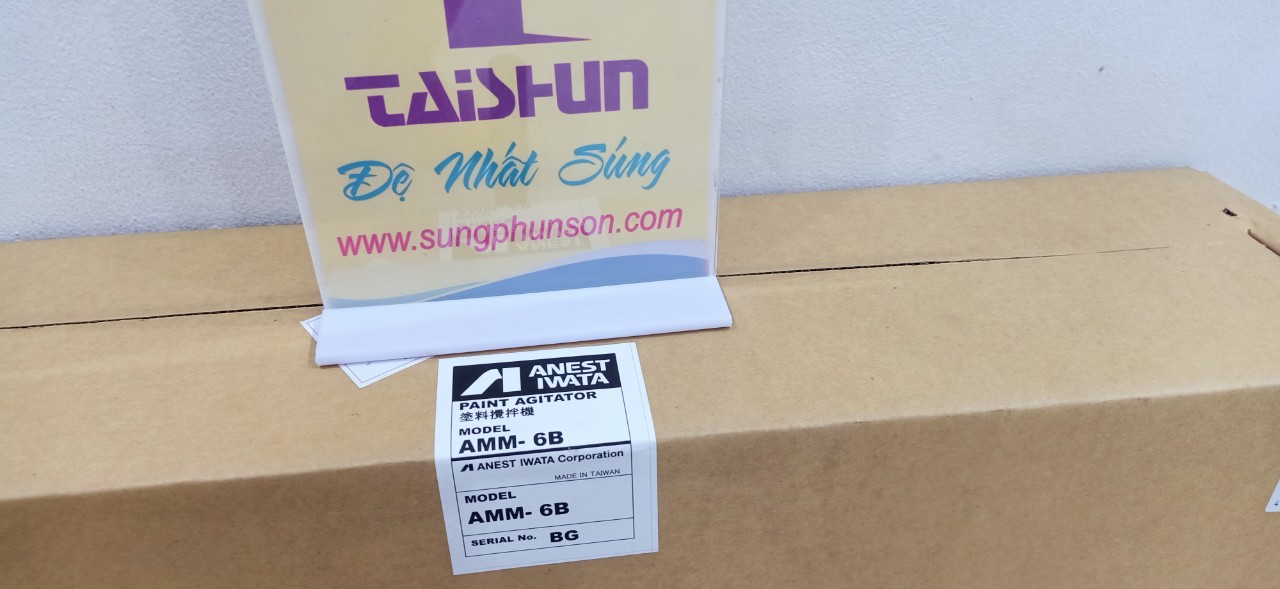 Máy khuấy sơn Anest Iwata AMM-6B